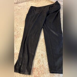 Shiny Black pants